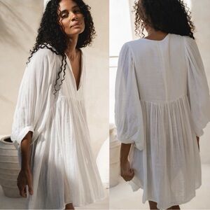 Daughters of India Kyra Mini Dress White